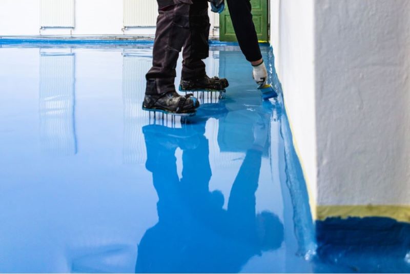 gym epoxy paint pros and cons